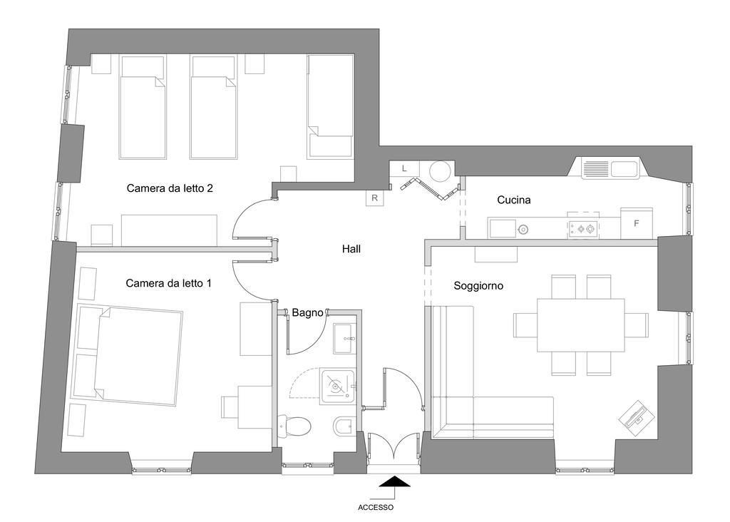 Apartment Piccolo Borgo Castelveccana Exteriör bild